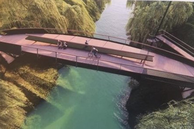 Foto: Grad Banjaluka / Sadašnji most uređen kao pješački