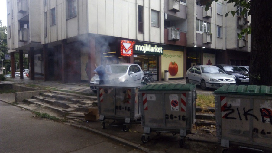 pozar banja luka kontejner