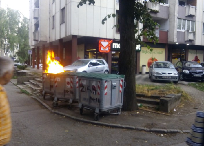 pozar kontejner banjaluka